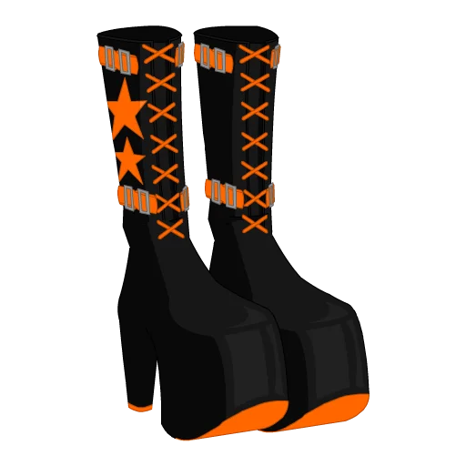 Pumpkin Queen Boots