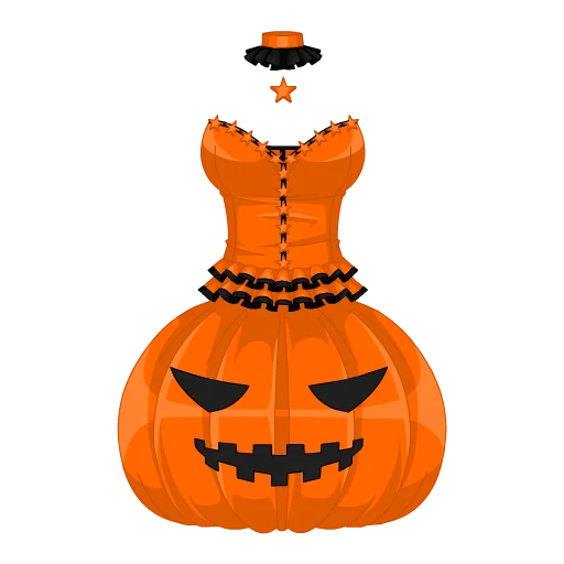 Pumpkin Queen Dress