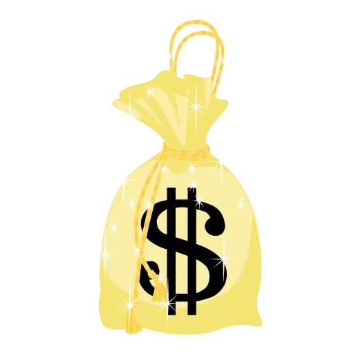 Solid Gold Bag-O-Money