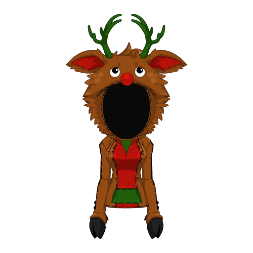 Rowdy Reindeer Jacket