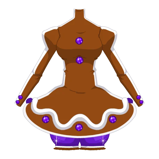 Happy Gingerbread Dress