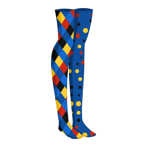 Dotty The Clown Thigh-Highs