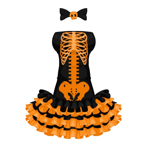 Dapper Skeleton Dress