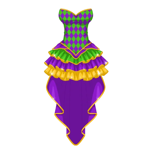 Madcap Harlequin Dress