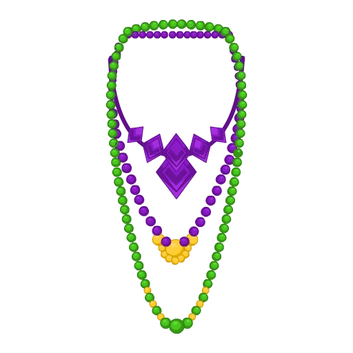 Madcap Harlequin Necklace