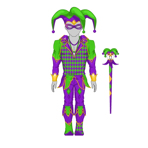 Madcap Harlequin Set