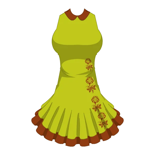 Pacific Flowers Dress