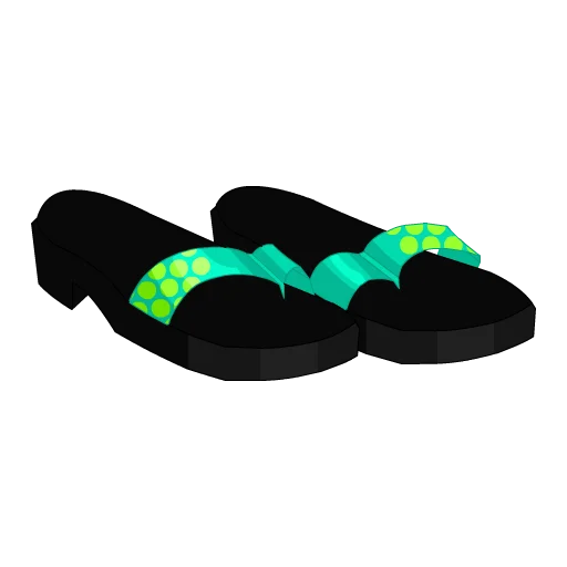 High Contrast Dots Sandals