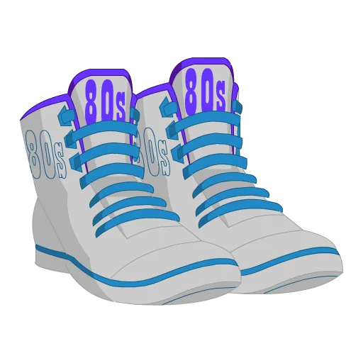 80's Cool Sneakers