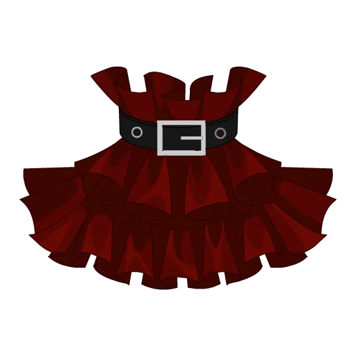 Vicious Vamp Neck Ruffle