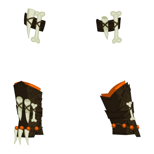 Bone Collector Bracers