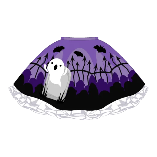 Graceful Ghost Skirt