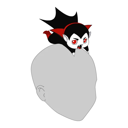 Tiny Drac On Your Head