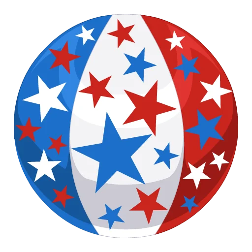 Freedom Forever Beach Ball - Right