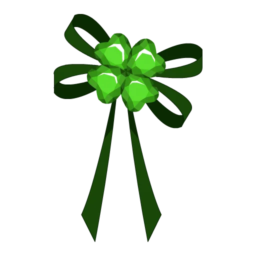 Crystal Clover Pin
