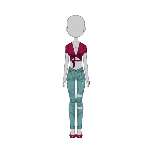 Denim Wrangler Set