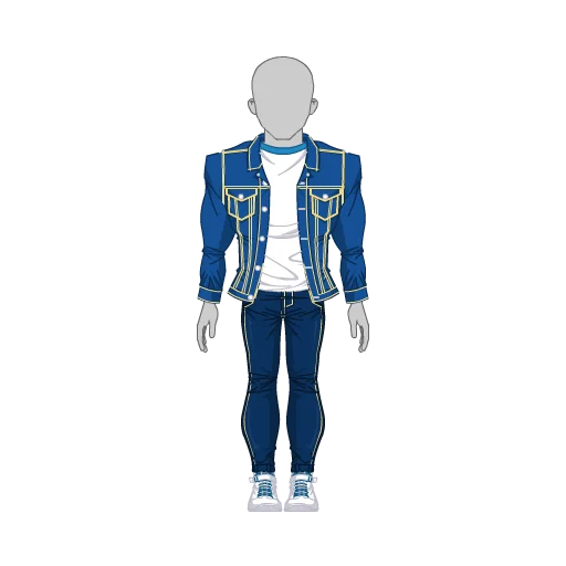 Denim Wrangler Set