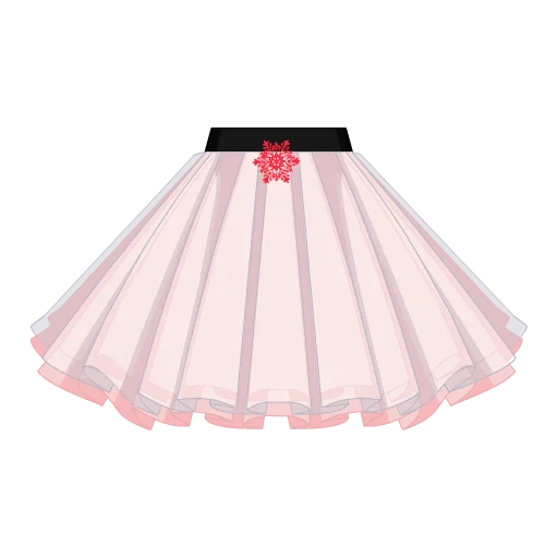 First Snowfall Skirt