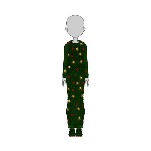 Ugly Holiday Pajama Set