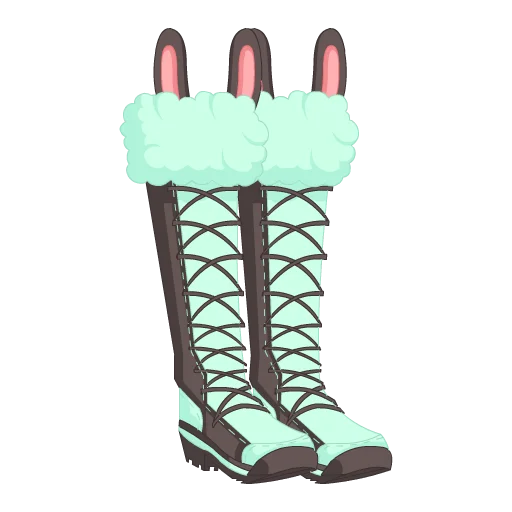 Arctic Snow Bunny Boots