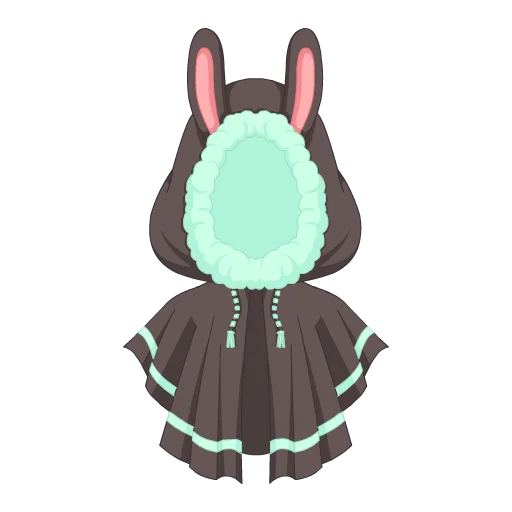 Arctic Snow Bunny Capelet