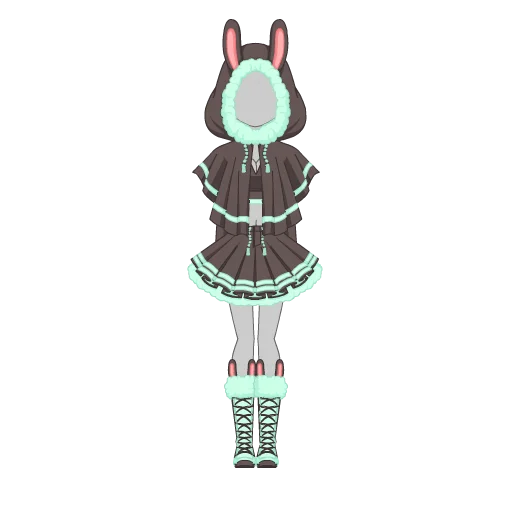 Arctic Snow Bunny Set