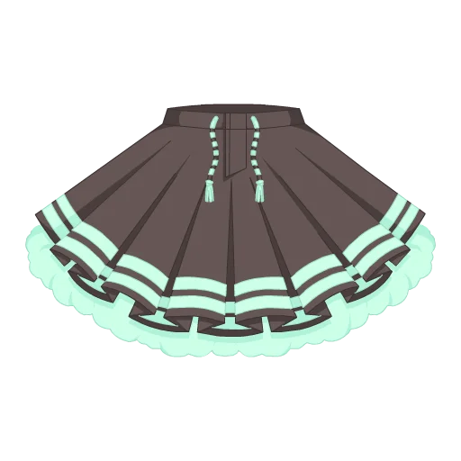 Arctic Snow Bunny Skirt