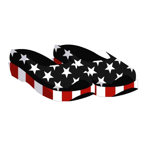 Stars N' Stripes Fun Shoes
