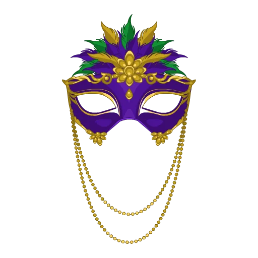 Mardi Party Mask