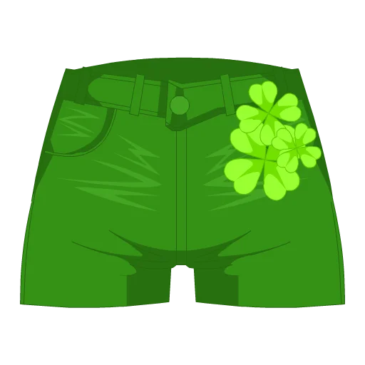 Lucky Clover Love Shorts