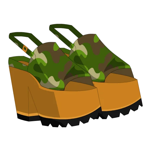 Charismatic Camo Shoes