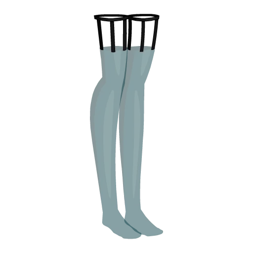 Peacock Party Thigh-Highs