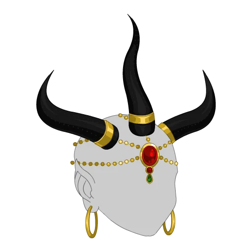 Enchanted Darkness Djinn Horns