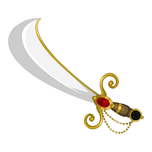 Enchanted Darkness Djinn Sword