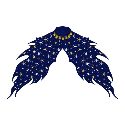 Enchanted Starlight Djinn Cape