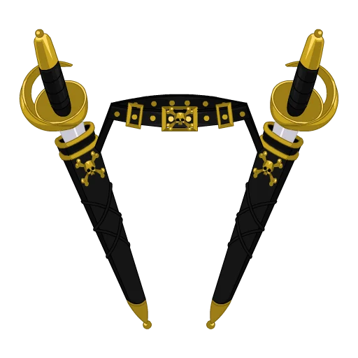 Jolly Roger Sword Belt