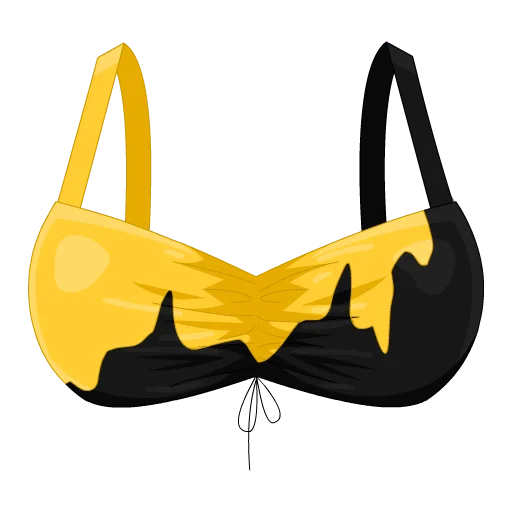 Splatter Bikini-Top