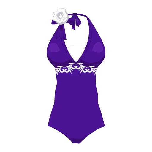 Rose Elegance One-Piece Swimsuit