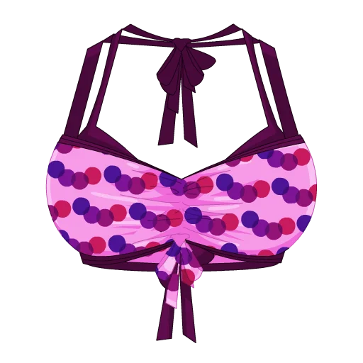 Dizzy Dots Swim-Top