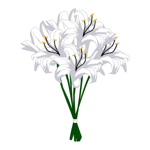 Nuptials Lily Bouquet