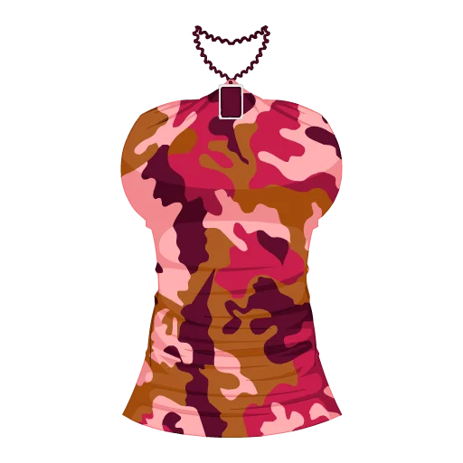 Combat Cutie Halter Top