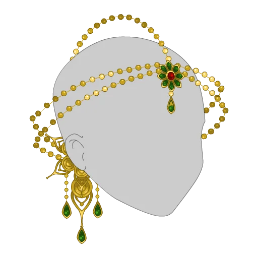 Three Wishes Hair Decoration