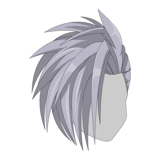 Extreme Side-Swept Bang Hair