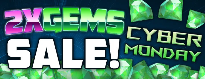 2X Gems SALE - December 1, 2025 article cover