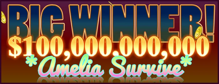 Amelia Survive - First 100 BILLION Coin Player! article cover