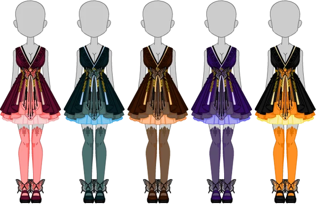 Delicate Butterfly Set - Female Delicate Butterfly Set - Female