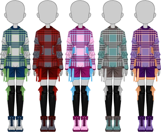 Plaid n' Posh Set - Female Plaid n' Posh Set - Female