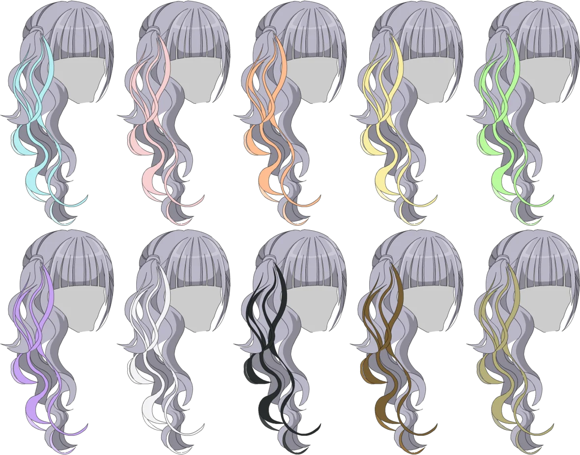 Nikki Hair - Male Nikki Hair - Male