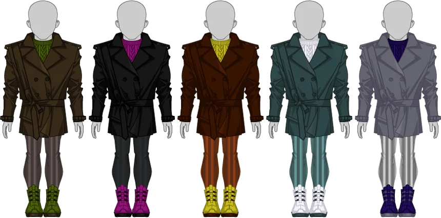 Trendy Trench Set - Male