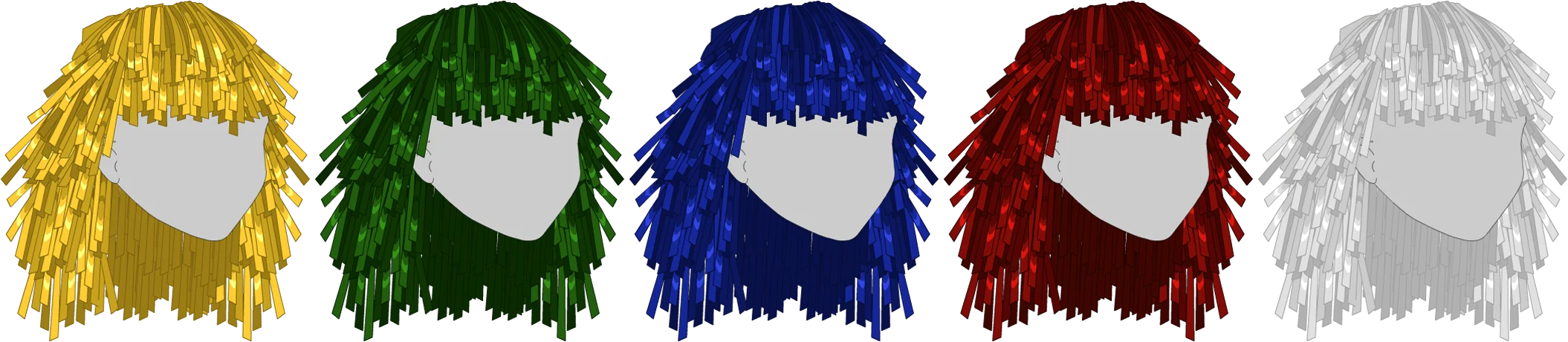 Sparkle Party Wig - Female Sparkle Party Wig - Female